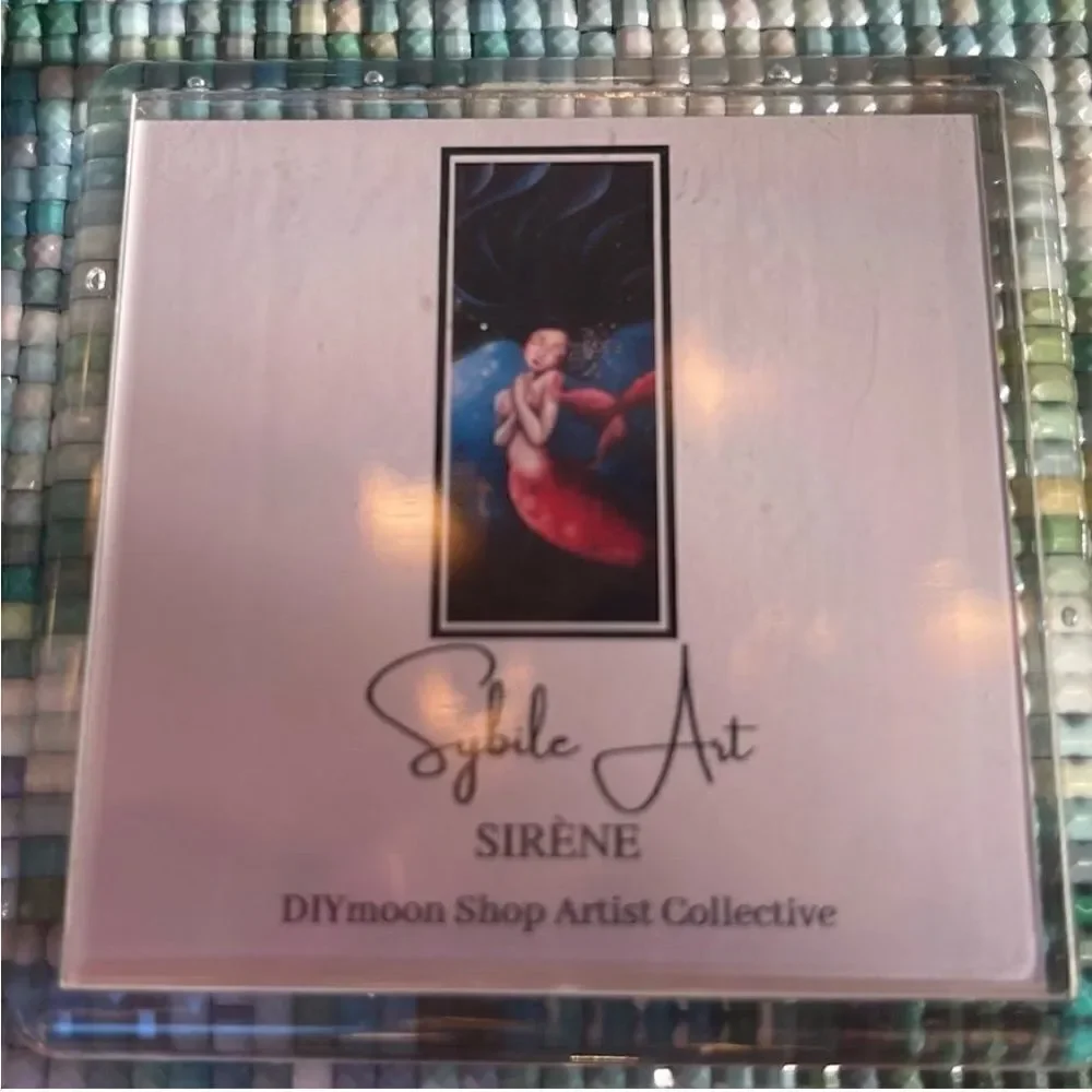 Sybile Art Sirène Diamond Painting Cover Minder Rare DIYmoon Shop.